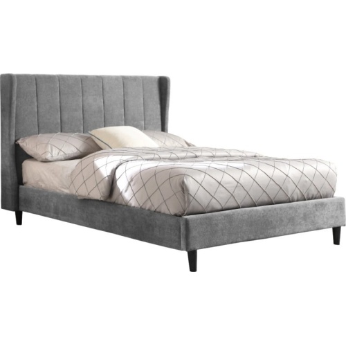 Amelia Grey Bed 4'6