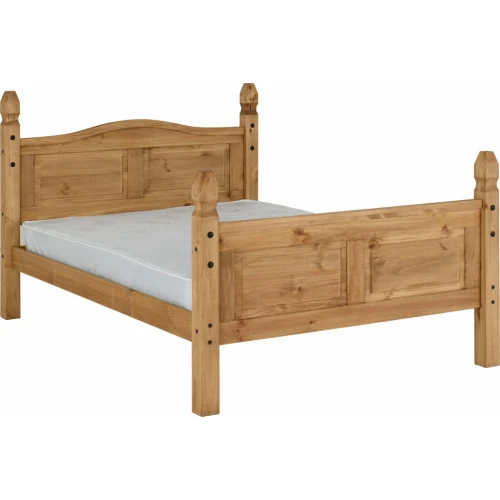 Corona Pine 5' Bed High Foot End