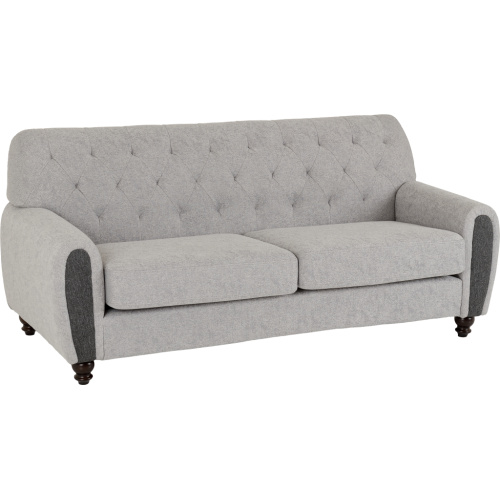 Chester Suite in Light Grey Fabric