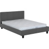 Prado 5ft Bed Grey Faux Leather