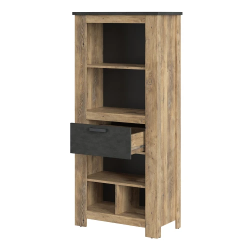 Apallo 1 drawer bookcase - IW Furniture