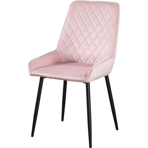 Avery Chair Baby Pink Velvet