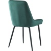 Avery Chair Emerald Green Velvet - IW Furniture