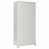 Hagen 2 door wardrobe in white - IW Furniture