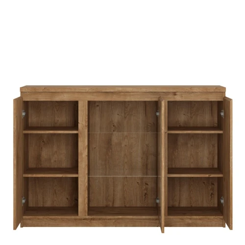 Ribo 3 door sideboard Golden Oak