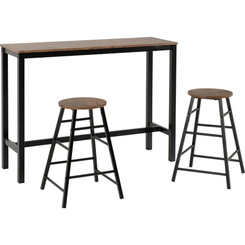 ATHENS BREAKFAST BAR SET - ACACIA EFFECT 2021 400-401-194