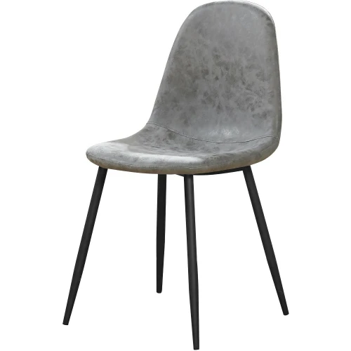 ATHENS DINING CHAIR GREY PU 400-402-097