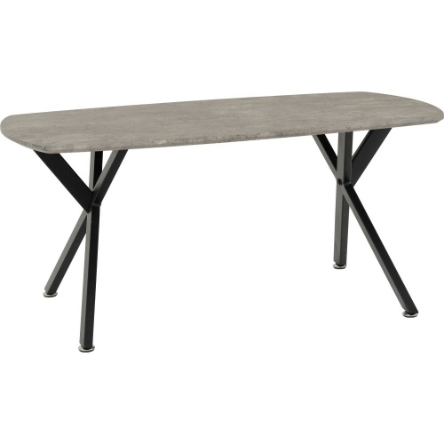 ATHENS OVAL COFFEE TABLE CONCRETE EFFECT 2020 01 300-301-050