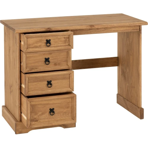 Corona Pine 4 Drawer Dressing Table