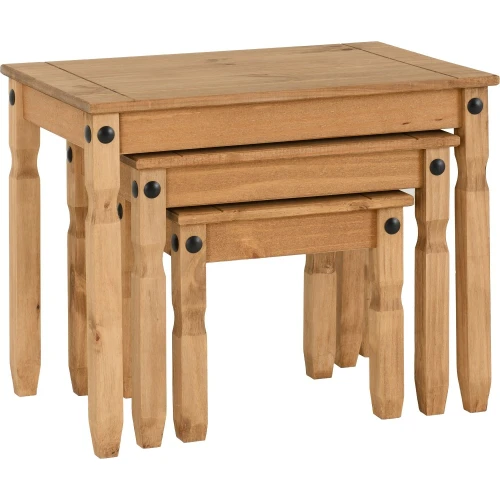 Corona Pine Nest of Tables