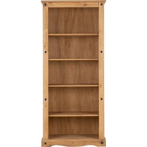 Corona Pine Tall Bookcase