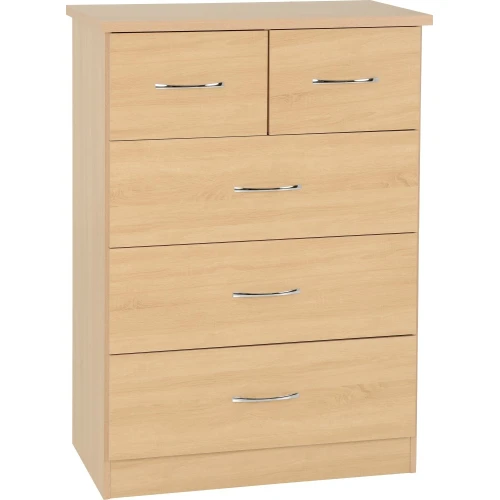 Nevada 3+2 Drawer Chest Sonoma