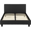 Prado 4ft6 Bed Black Faux Leather