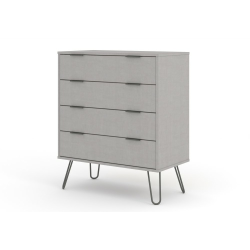 Augusta Grey 4 drawer chest of drawers