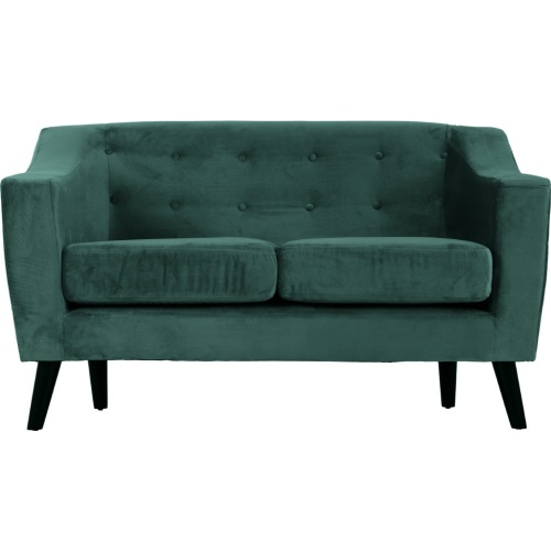 Ashley 2 Seater Sofa Green Velvet