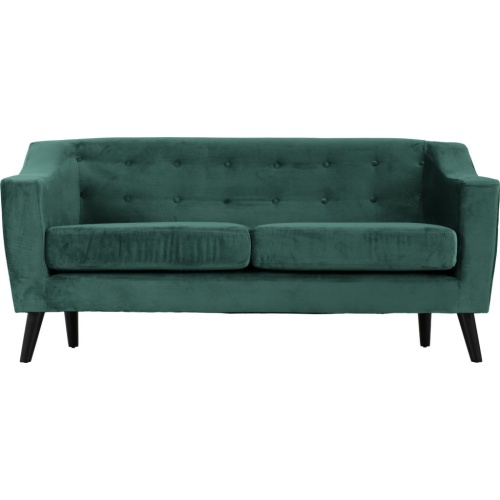 Ashley 3 Seater Sofa Green Velvet