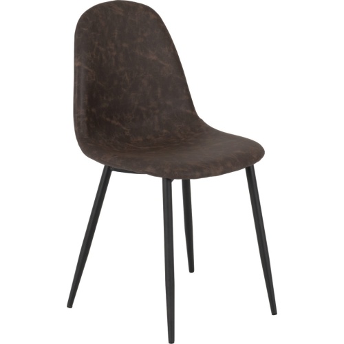Athens Brown Dining Chair Grey