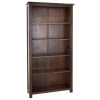 Boston Tall 5 Shelf Wooden Bookcase