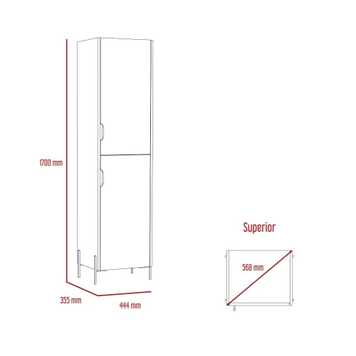 Dallas Tall Storage Cabinet