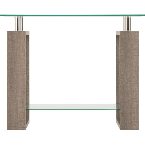 Milan Light Charcoal Console Table