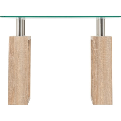 Milan Oak Effect Lamp Table