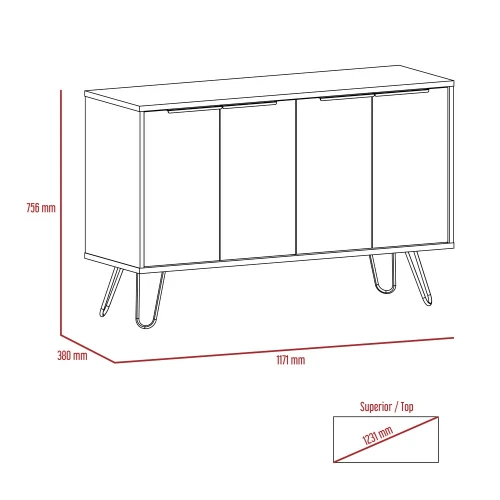 Nevada Vegas Large Sideboard