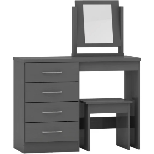 Nevada 4 Drawer Dressing Table 3D