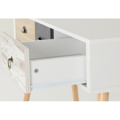 Nordic 3 Drawer Occasional Table