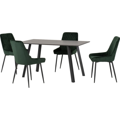 Berlin Dining Set with Avery Chairs