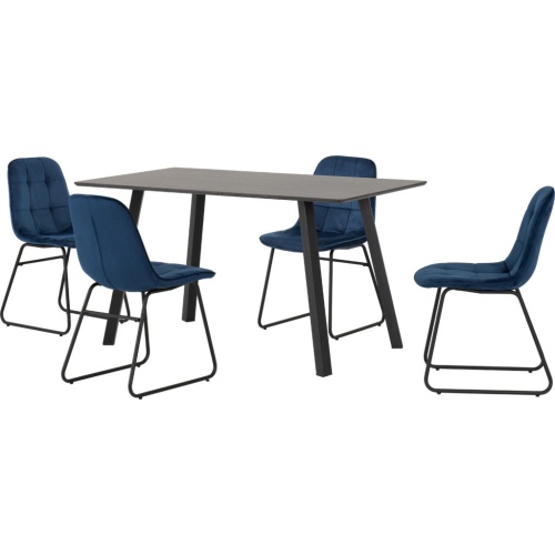 Berlin Dining Set with Lukas Chairs