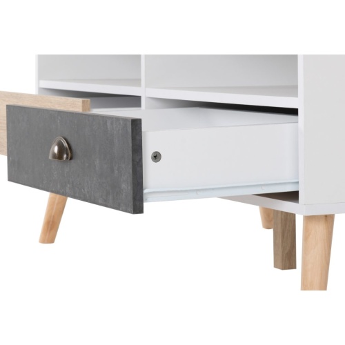 Nordic 2 Drawer Coffee Table