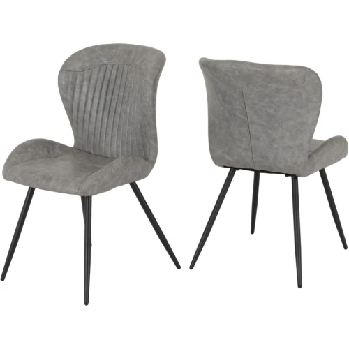 Quebec Grey Dining Chair (4)