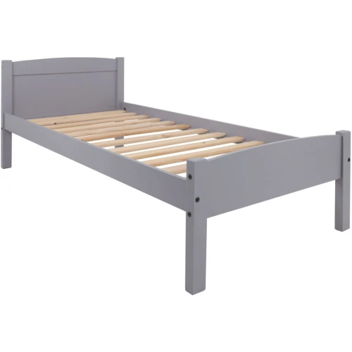 Amber Grey Slate Single Bed