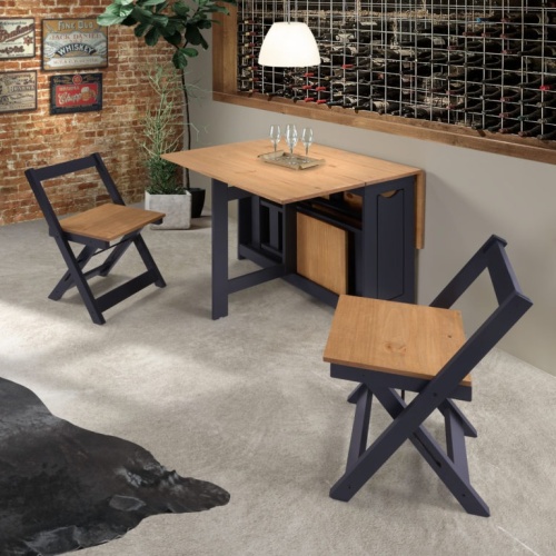 Santos Blue Butterfly Dining Set