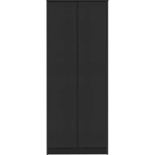 Malvern Black 2 Door Wardrobe