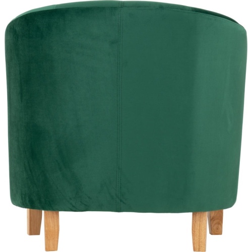 Emerald Green Velvet Tub Chair