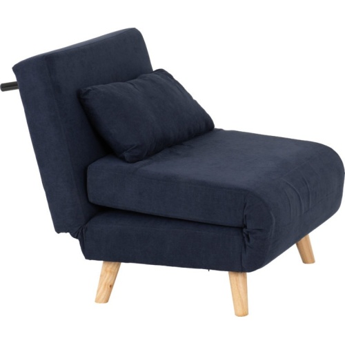 Astoria Chair Bed Navy Blue