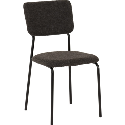 Sheldon Grey Boucle Chair