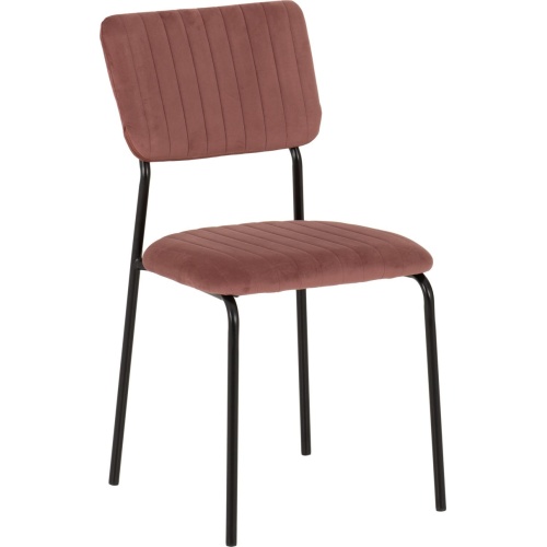 Sheldon Pink Velvet Chair