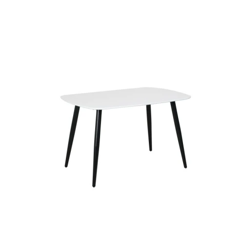 Aspen Rectangular White Dining Table