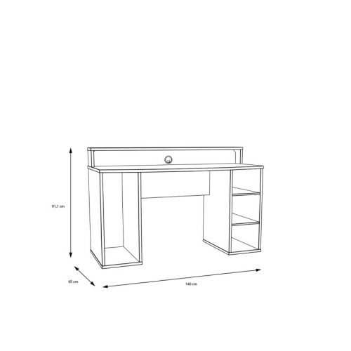 Tez-Gaming-Desk-in-Matt-Black5.jpg IW Furniture | Buy Now
