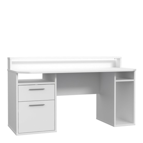 Tez-Gaming-Desk-with-Blue-LED-in-White.jpg IW Furniture | Buy Now