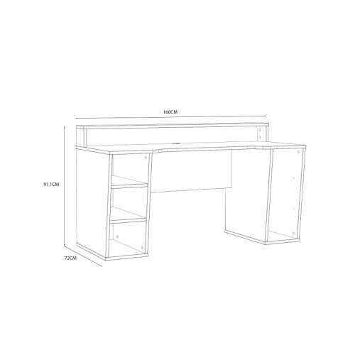 Tez-Gaming-Desk-with-LED-in-Black-White5-1.jpg IW Furniture | FREE DELIVERY