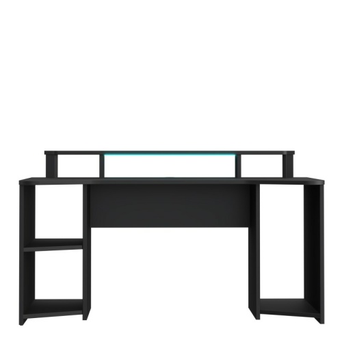 Tez-Gaming-Desk-with-LED-in-Matt-Black1.jpg IW Furniture | Buy Now