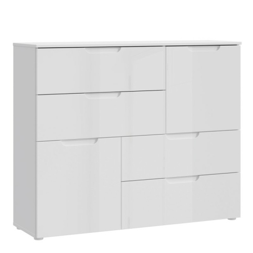 Enna-Abstract-Chest-in-White-High-Gloss.jpg IW Furniture | Free Delivery