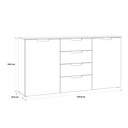 Enna-Wide-Chest-in-White-High-Gloss5.jpg IW Furniture | Buy Now