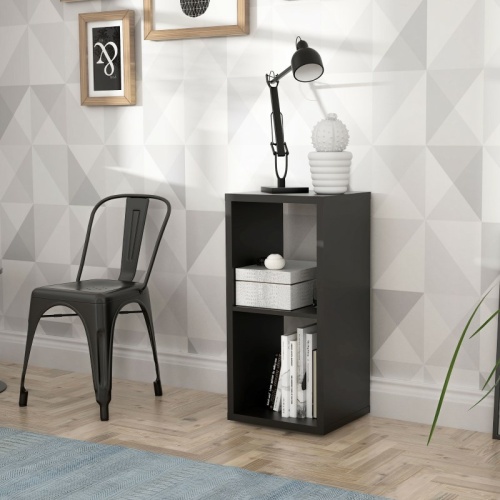 Mauro-1-Shelf-Storage-Unit-Matt-Black2.jpg IW Furniture | Buy Now