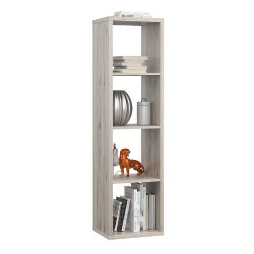 Mauro-3-Shelf-Storage-Unit-Sand-Oak2.jpg IW Furniture | Buy Now