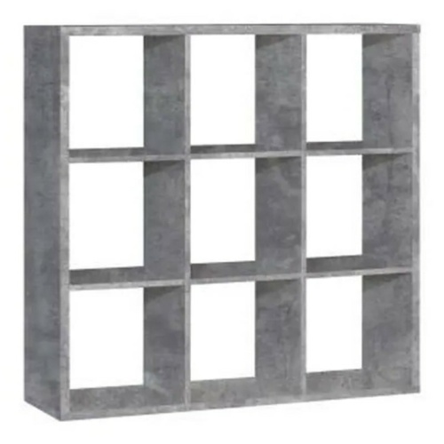 Mauro-3x3-Storage-Unit-Concrete-Grey.jpg IW Furniture | Free Delivery