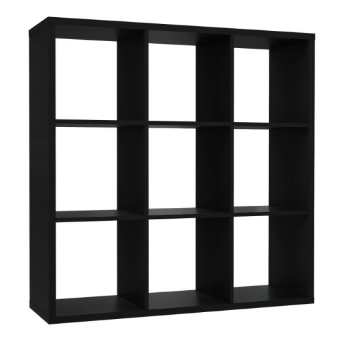Mauro-3x3-Storage-Unit-Matt-Black.jpg IW Furniture | Buy Now